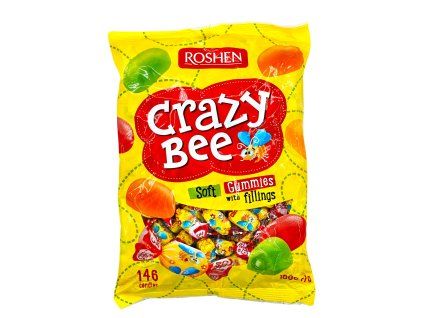 CRAZY BEE Fruity želé cukríky ROSHEN 1 kg
