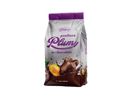 Pralines Plum in Chocolate Vobro – pralinka so slivkovou náplňou