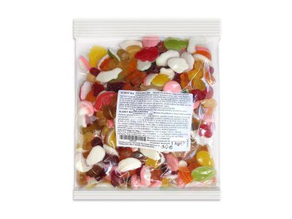 Balenie PEDRO Sladký mix z výroby 1 kg – zmes rôznych cukríkov