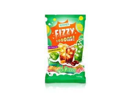 ROSHEN Fizzy Boom cukríky so šumivou náplňou 1 kg