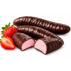 Čokoládový banán s jahodovou penou 300g (Hauswirth)